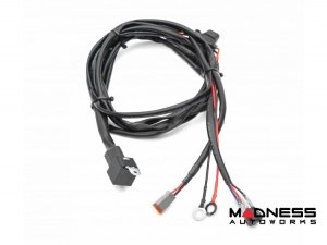 Ford Bronco Lighting Upgrade - Front - Factory Bumper - ZROADZ - Bumper Top Light Bar - w/ 30 Inch Single Row LED Bar